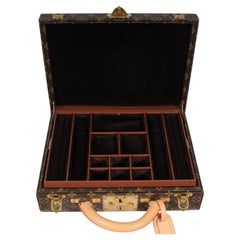Louis Vuitton Boite Bijoux Monogramme Bijoux Vanity Case Travel Trunk Hard Box