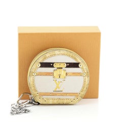 Louis Vuitton Boite Chapeau Coin Purse Limited Edition Time Trunk Monogram