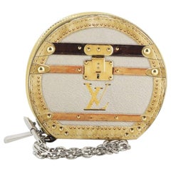 Louis Vuitton Boite Chapeau Coin Purse Limited Edition Time Trunk Monogram