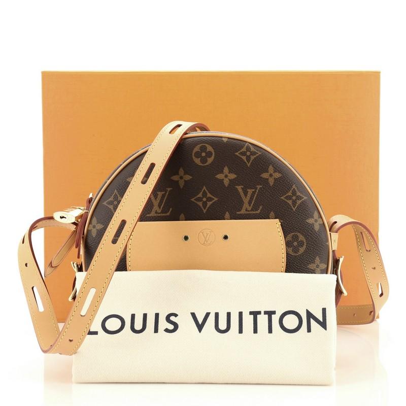 Brown Louis Vuitton Boite Chapeau Souple Bag Monogram Canvas 
