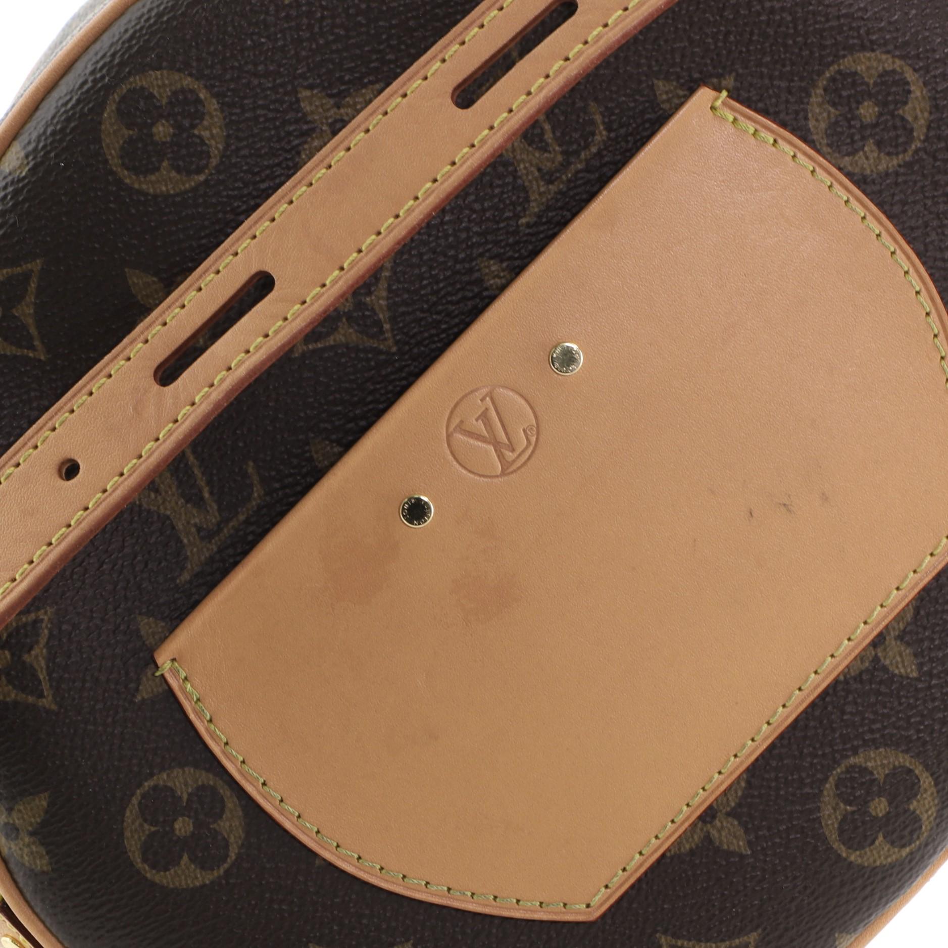 Louis Vuitton Boite Chapeau Souple Bag Monogram Canvas MM In Good Condition In NY, NY