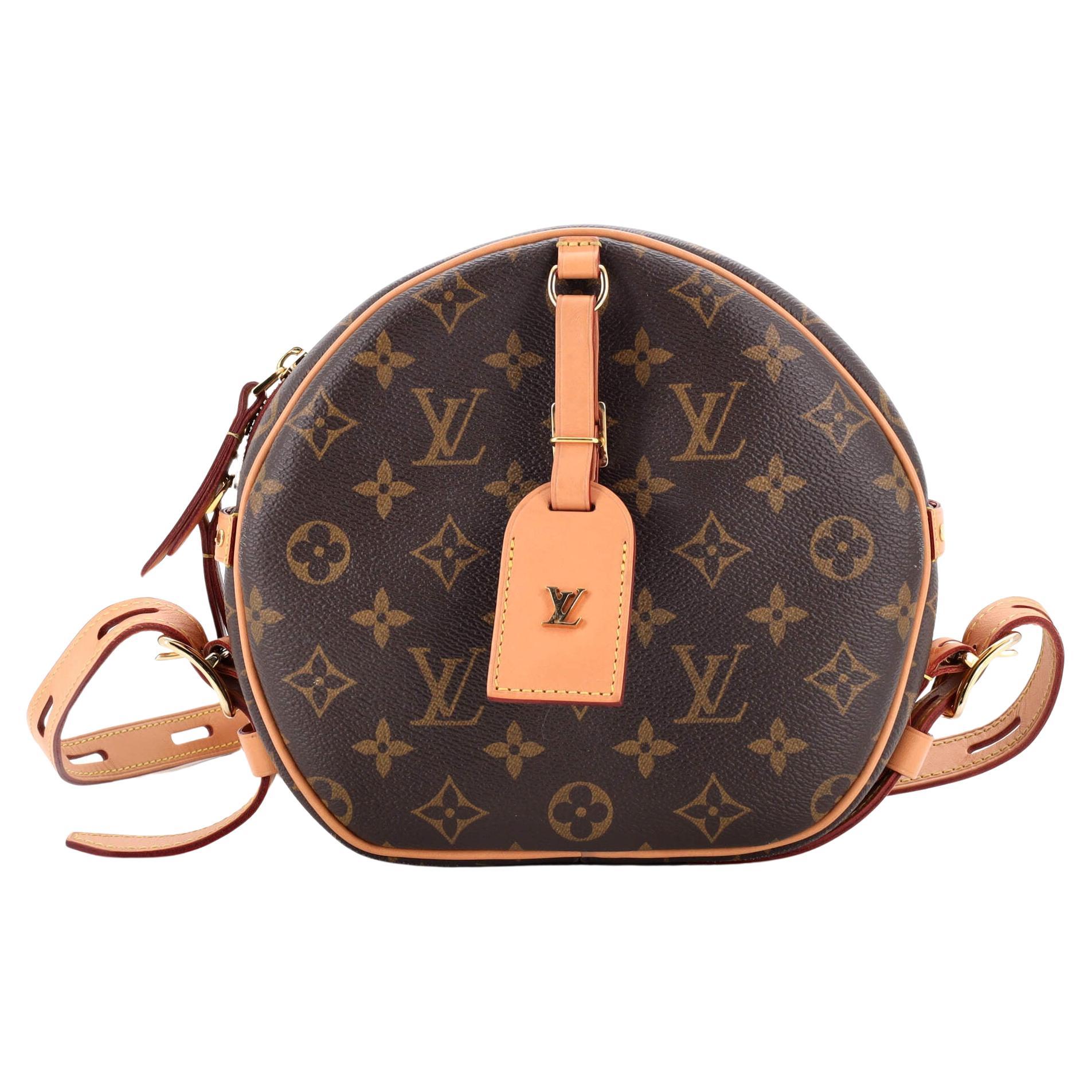 Louis Vuitton Boite Chapeau Souple Bag Monogram Empreinte Leather MM at  1stDibs