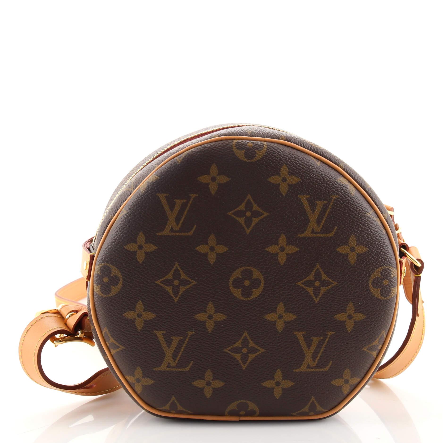 Brown Louis Vuitton Boite Chapeau Souple Bag Monogram Canvas PM