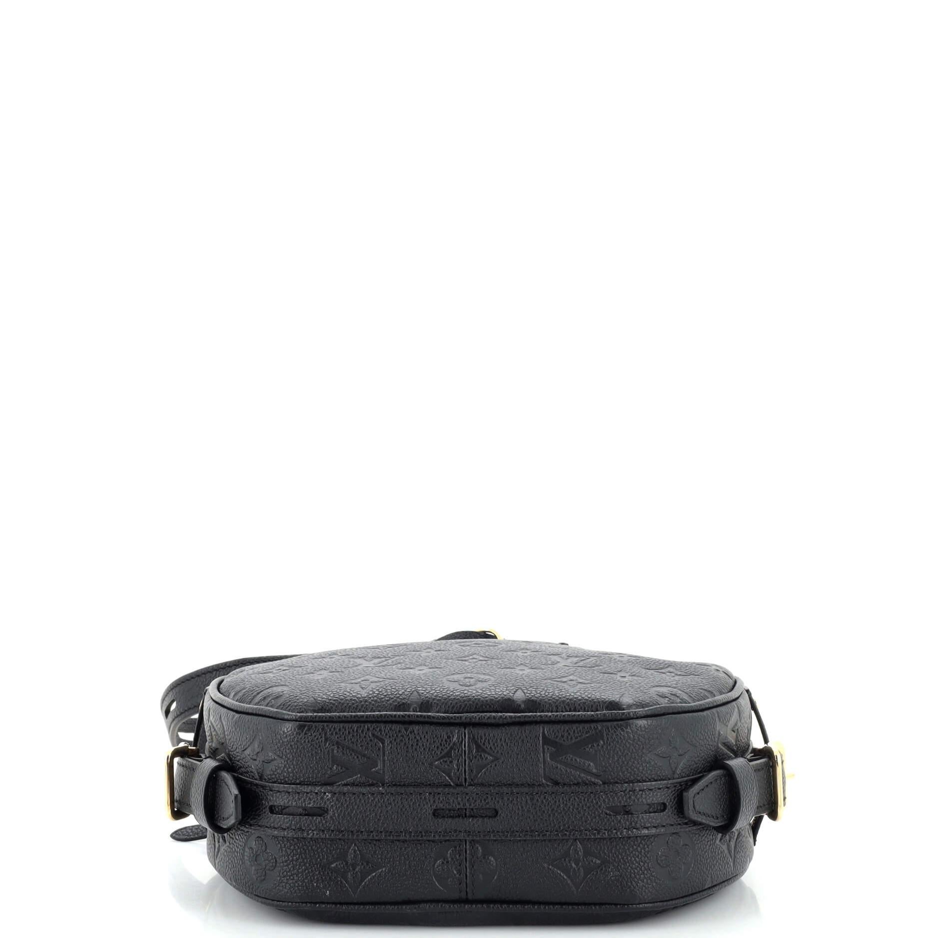 Women's or Men's Louis Vuitton Boite Chapeau Souple Bag Monogram Empreinte Leather MM