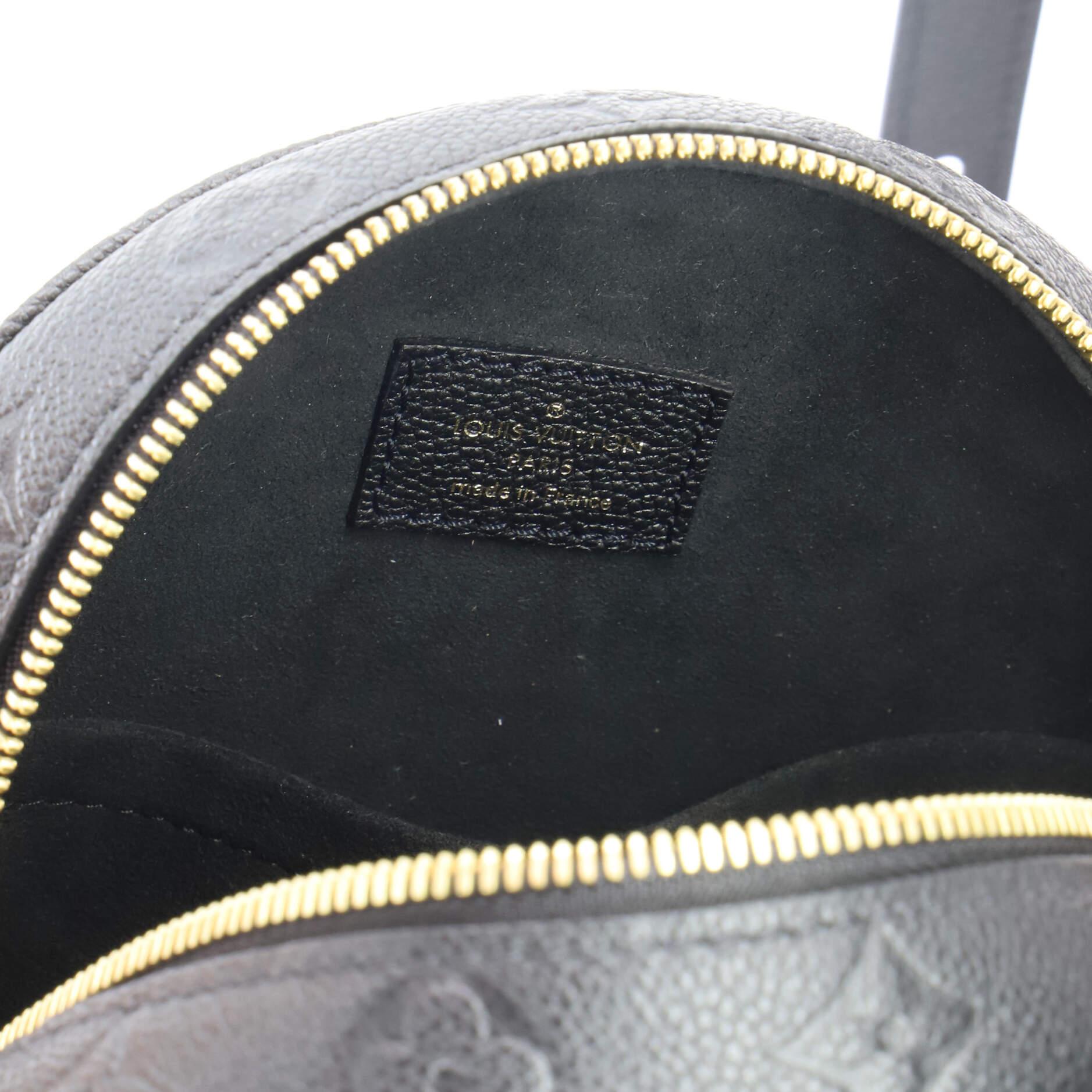 Louis Vuitton Boite Chapeau Souple Bag Monogram Empreinte Leather MM 2