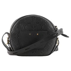 Louis Vuitton Boite Chapeau Souple Bag Monogram Empreinte Leather MM