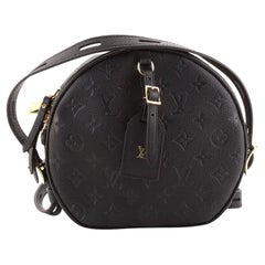 Louis Vuitton Boite Chapeau Souple Bag Monogram Empreinte Leather MM