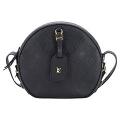 Louis Vuitton 2019 Pre-owned Mini Boite Chapeau Souple Bag - Black