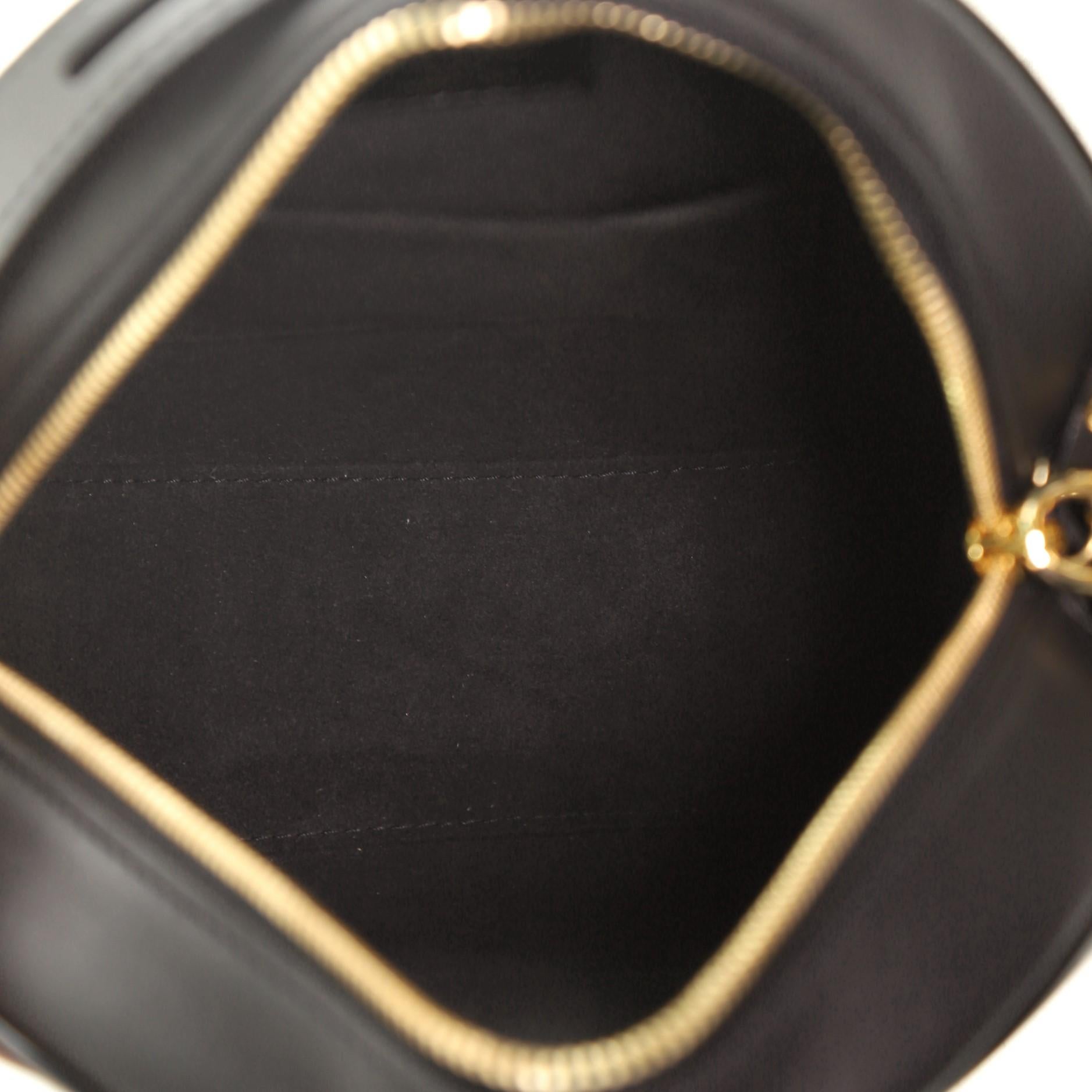 Black Louis Vuitton Boite Chapeau Souple Bag Monogram Vernis