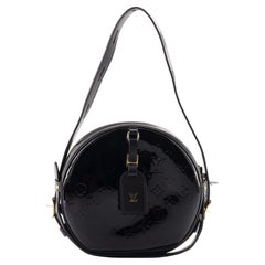 Louis Vuitton Black Vernis and Leather Boite Chapeau Souple MM Bag Louis  Vuitton