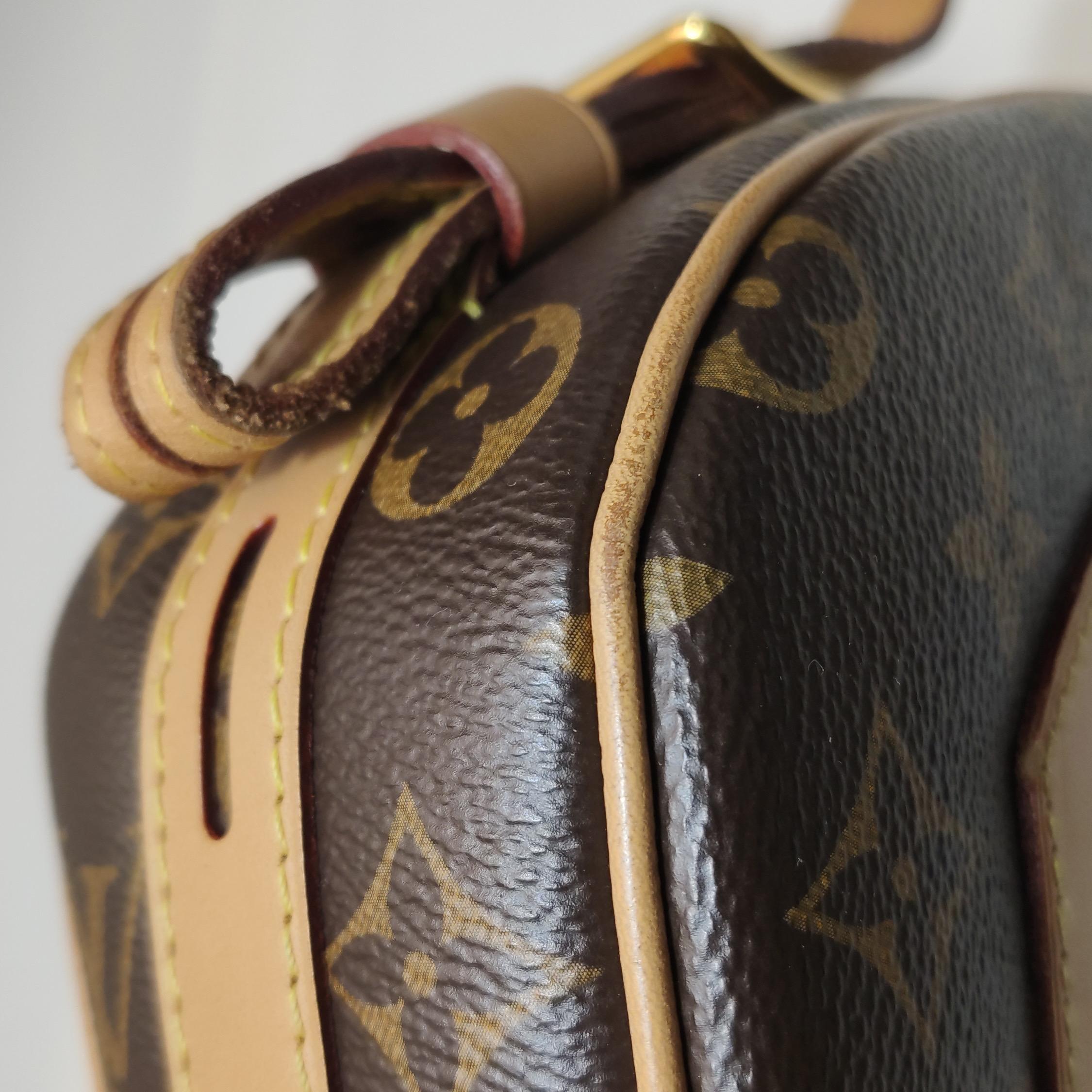 Louis Vuitton Boîte Chapeau Souple Leather MM Crossbody Bag For Sale 8