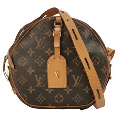 Louis Vuitton Boîte Chapeau Souple Leather MM Crossbody Bag