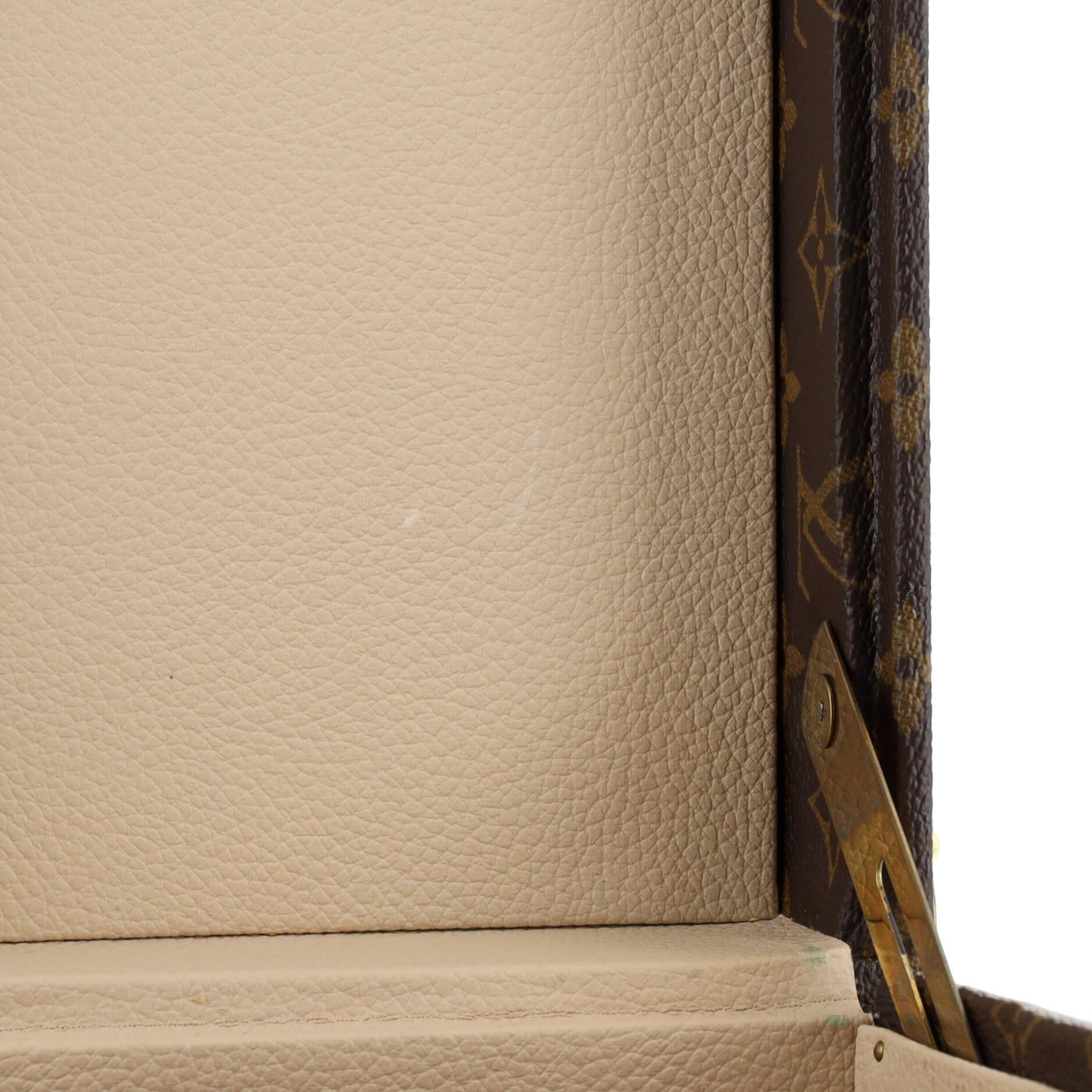 Louis Vuitton Boite Flacons Beauty Train Case Monogram Canvas For Sale 3