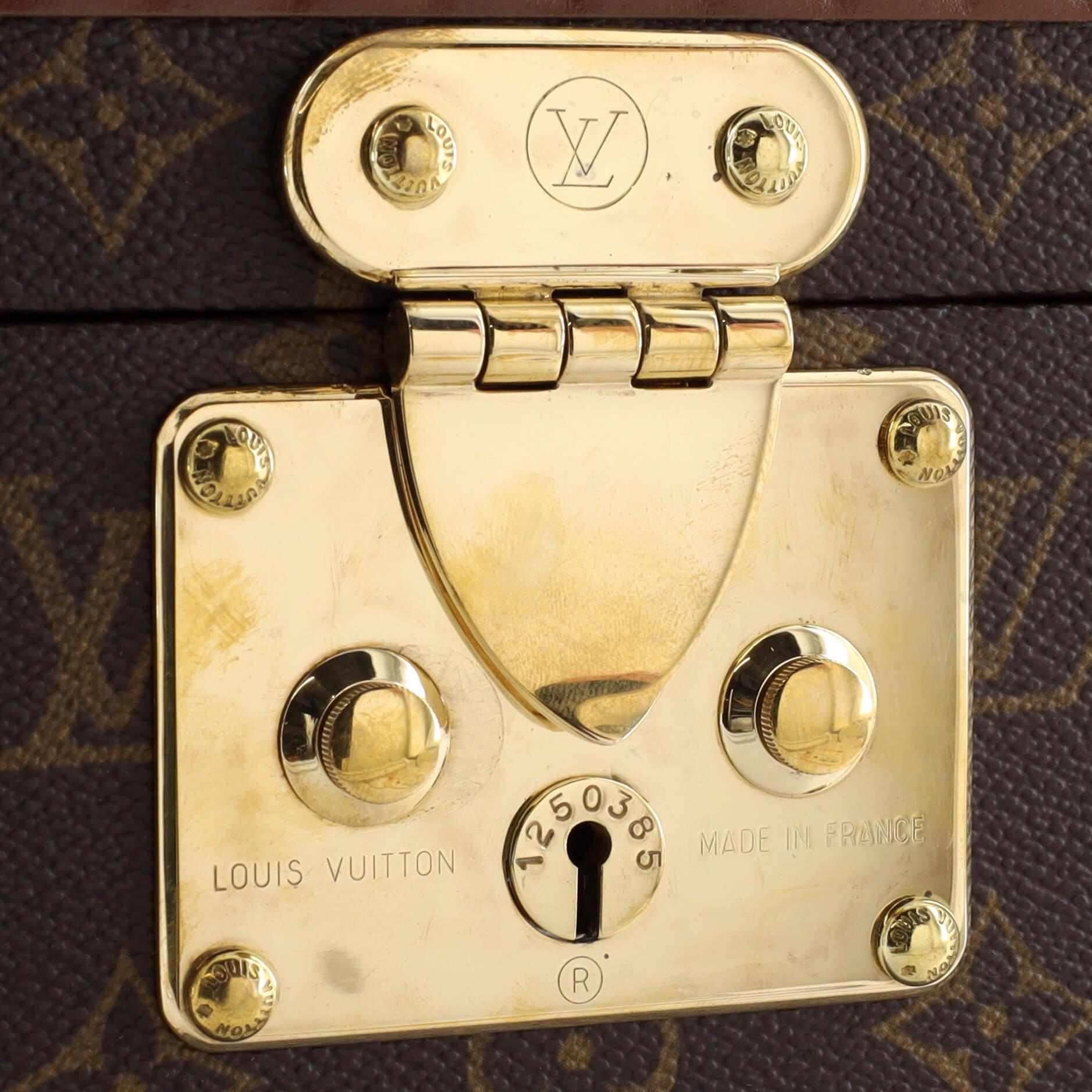 Louis Vuitton Boite Flacons Beauty Train Case Monogram Canvas in vendita 4