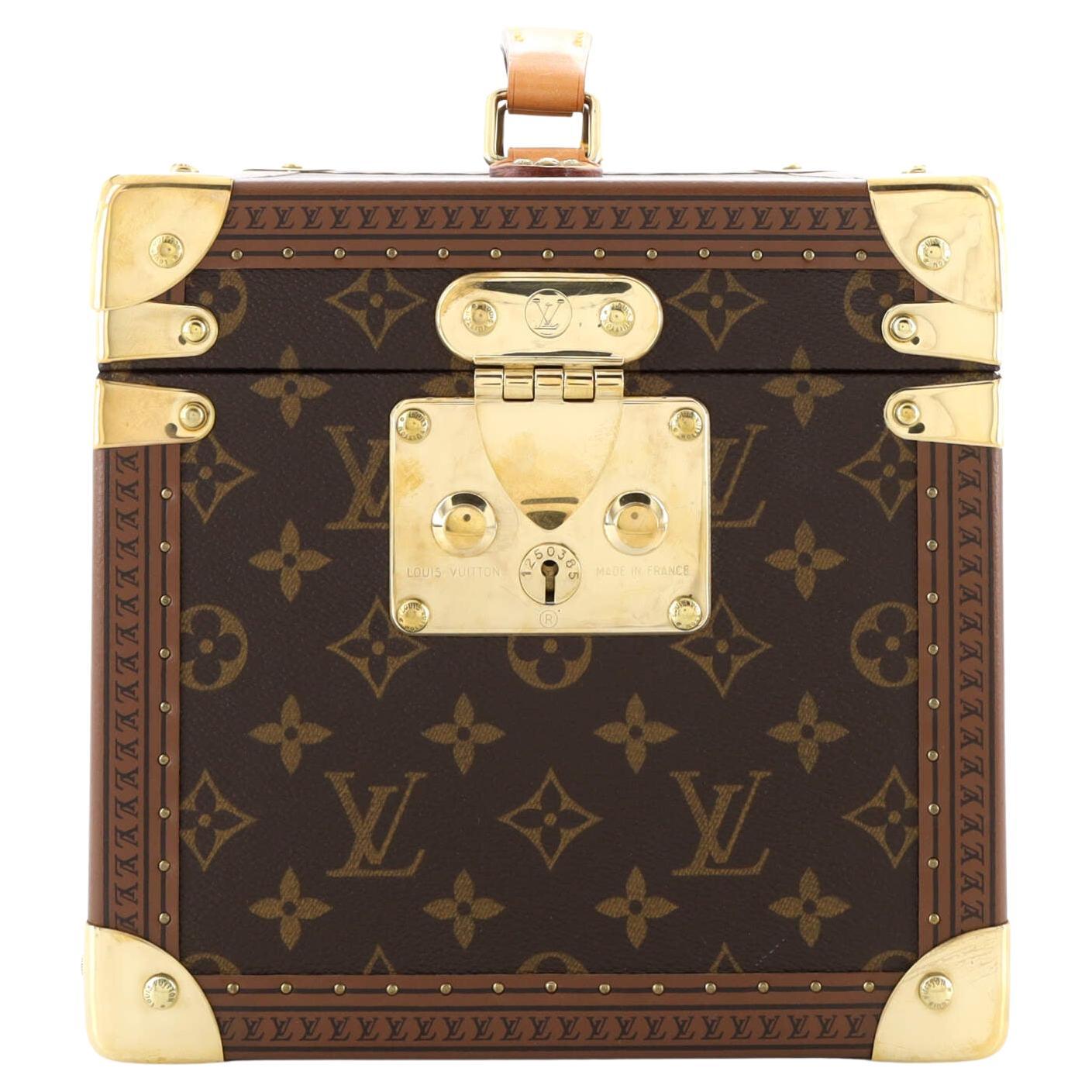 Preloved Louis Vuitton Boite Flacons Beauty Vanity Train Hard Trunk Ca –  KimmieBBags LLC