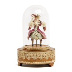 Louis Vuitton Boite Musique Couple Danseurs circa 1940 Pair of Music Box Dancers
