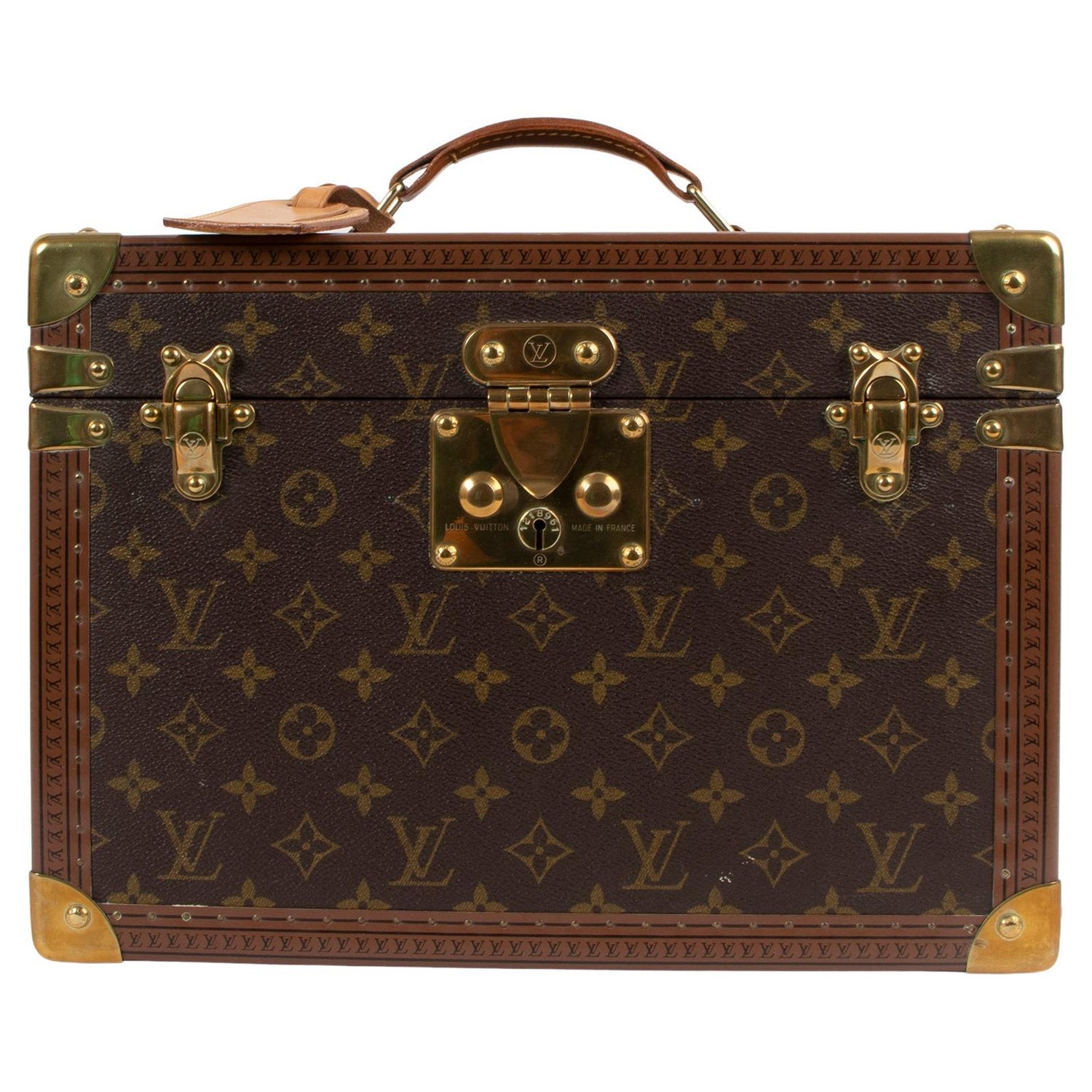 Louis Vuitton Cosmetic Trunk - 2 For Sale on 1stDibs  pink louis vuitton  beauty trunk, louis vuitton beauty case trunk, louis vuitton makeup trunk  price