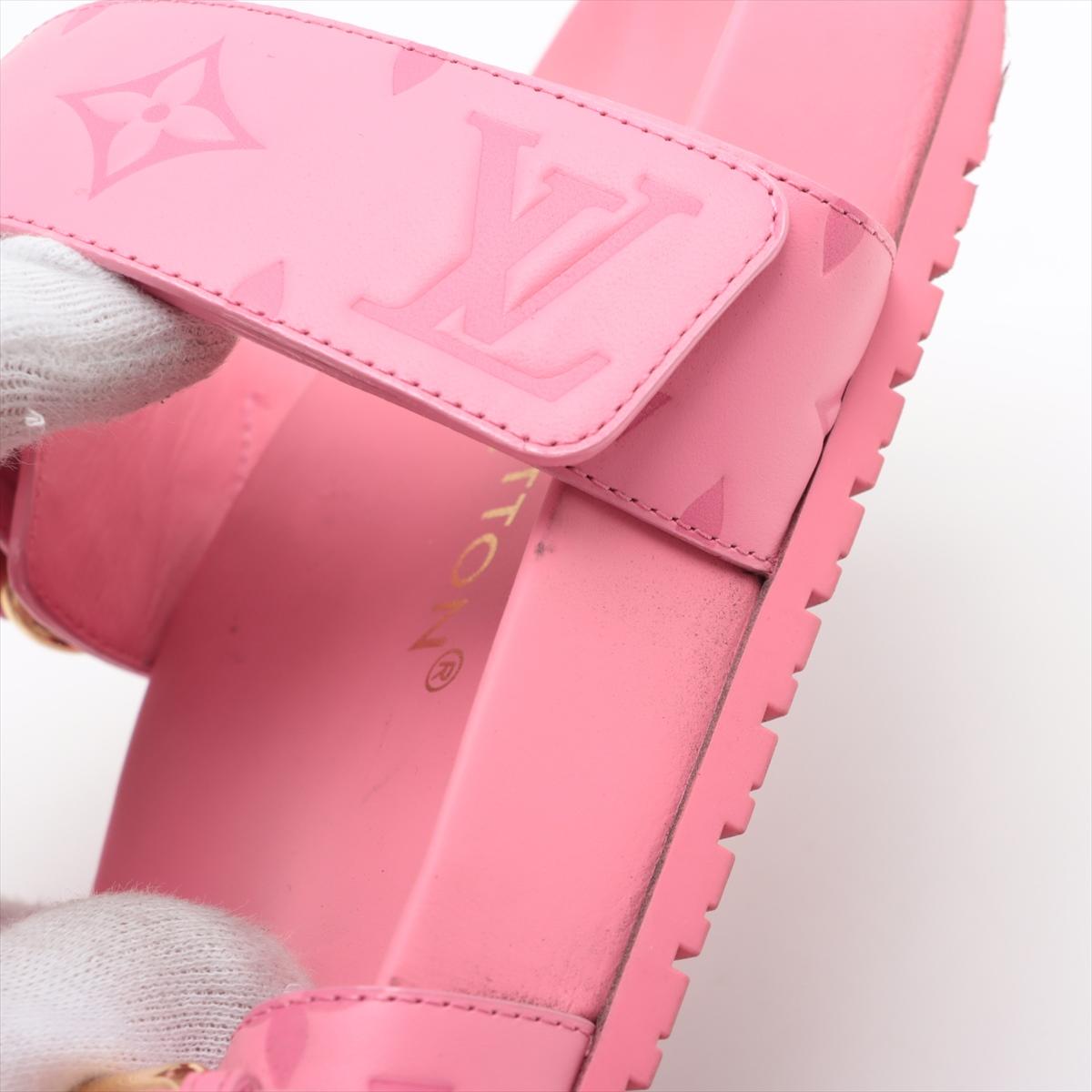 Louis Vuitton Bom Dia Flat Comfort Mule Pink 10
