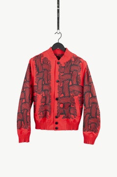 Louis Vuitton Bomber Men Jacket Christopher Nemeth Rope Heavy Size 48 (Medium)