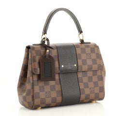 Louis Vuitton Bond Street Handbag Damier with Leather BB