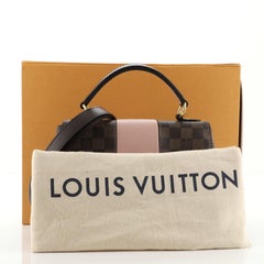 Louis Vuitton Bond Street Handbag Damier with Leather BB