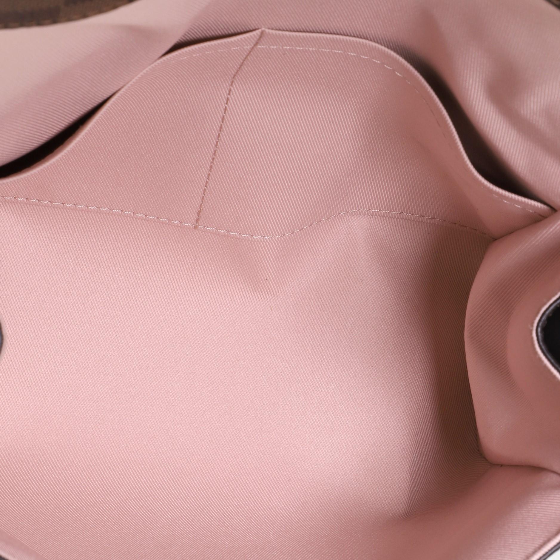 Louis Vuitton Bond Street Handbag Damier with Leather BB 1