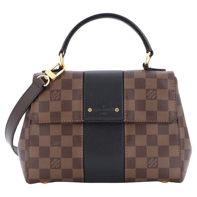Louis Vuitton Bond Street Handbag Damier with Leather BB Black 2021811