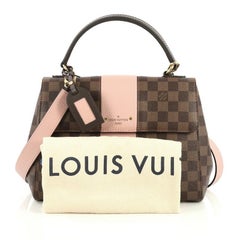 Louis Vuitton Bond Street Handbag Damier with Leather