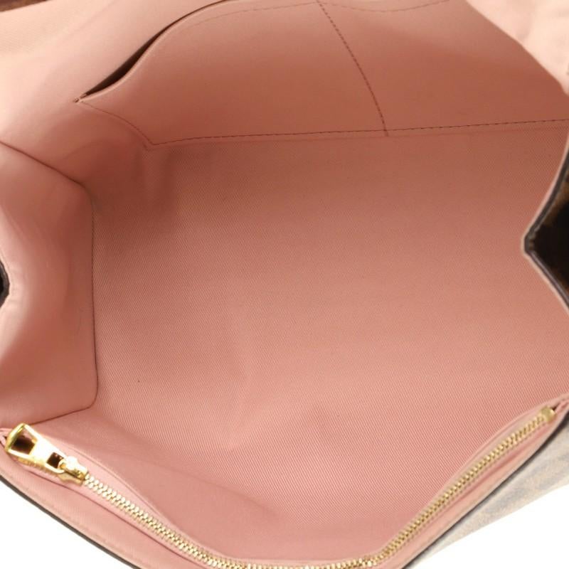 Women's or Men's Louis Vuitton Bond Street Handbag Damier with Leather
