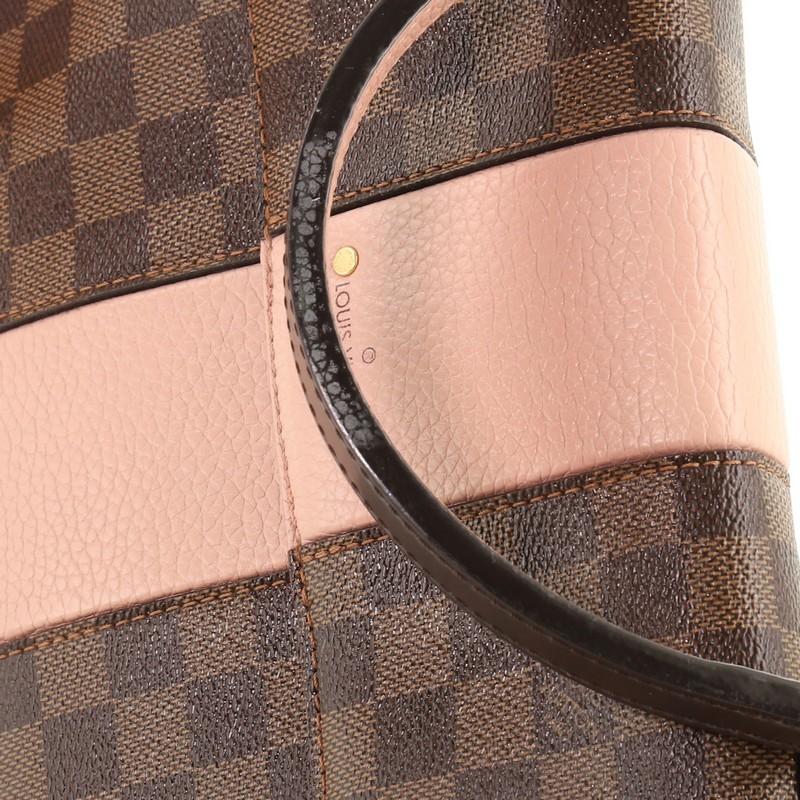 Louis Vuitton Bond Street Handbag Damier with Leather 2