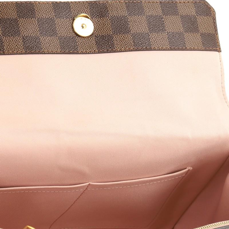 Louis Vuitton Bond Street Handbag Damier with Leather 3