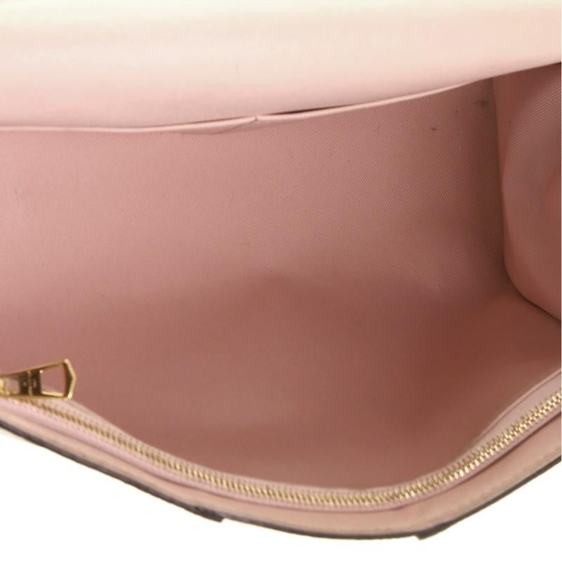 Louis Vuitton Bond Street Handbag Damier with Leather MM 2