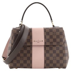 Louis Vuitton Bond Street Handtasche Damier mit Leder MM