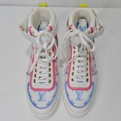 Louis Vuitton Boombox Pastels Monogram Nylon Sneakers