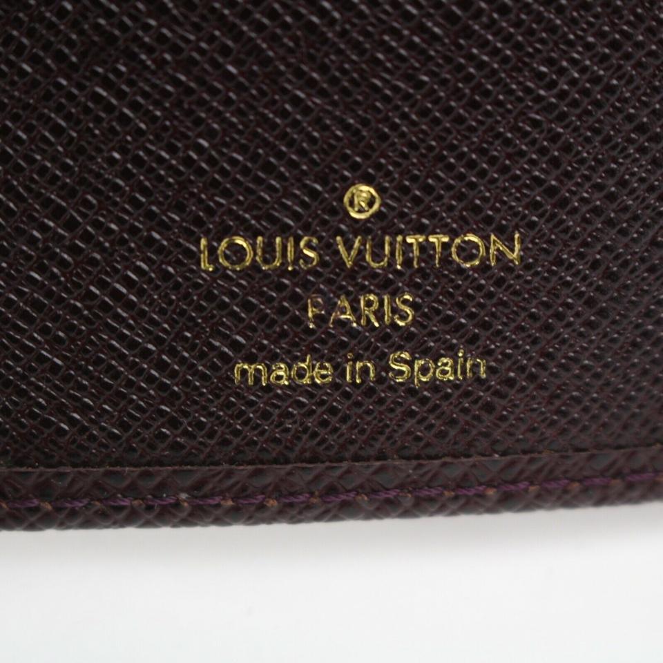 Louis Vuitton Cognac Ostrich Bifold 3lr0703 Wallet at 1stDibs