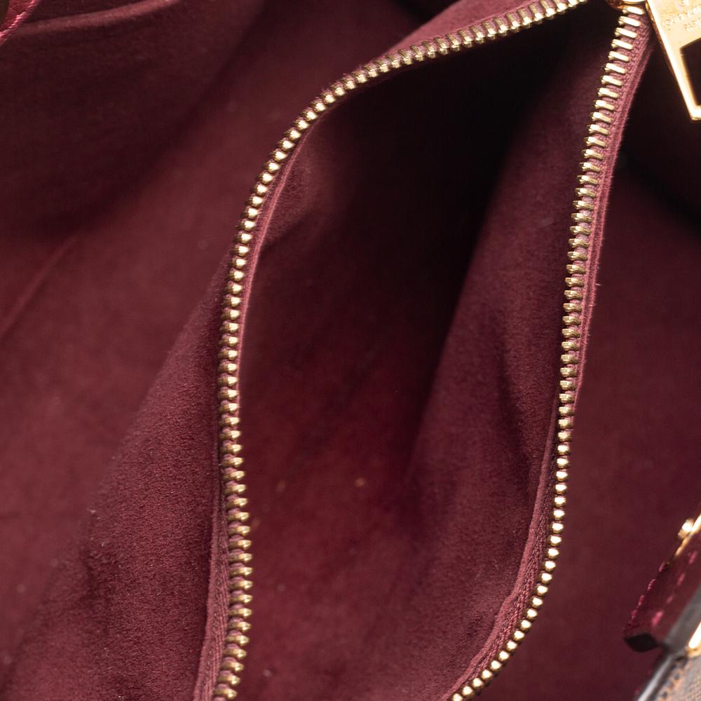 Louis Vuitton Bordeaux Damier Ebene Canvas Brittany BB Bag 2