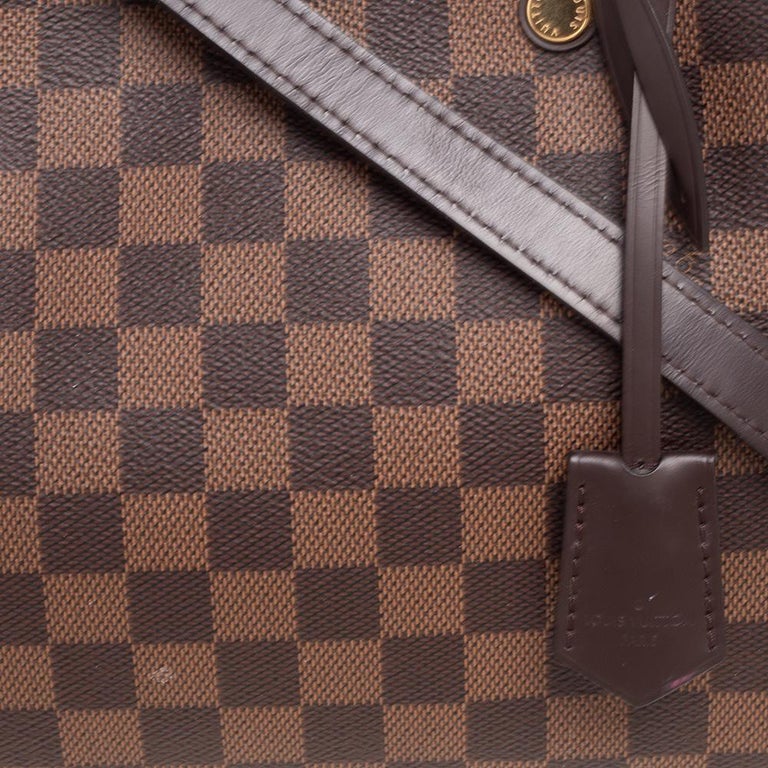 Louis Vuitton Bordeaux Damier Ebene Canvas Brittany BB Bag Louis