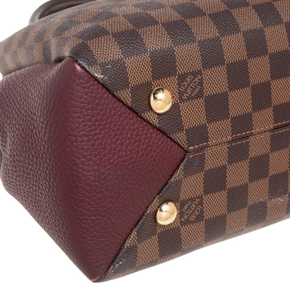 Louis Vuitton Bordeaux Damier Ebene Canvas Brittany BB Bag In Good Condition In Dubai, Al Qouz 2
