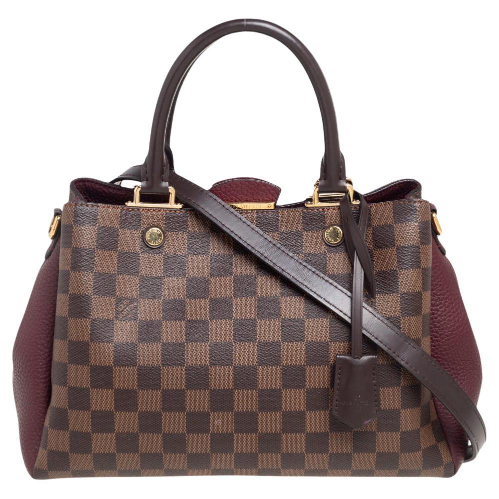 Louis Vuitton V Tote Monogram Canvas and Leather BB at 1stDibs