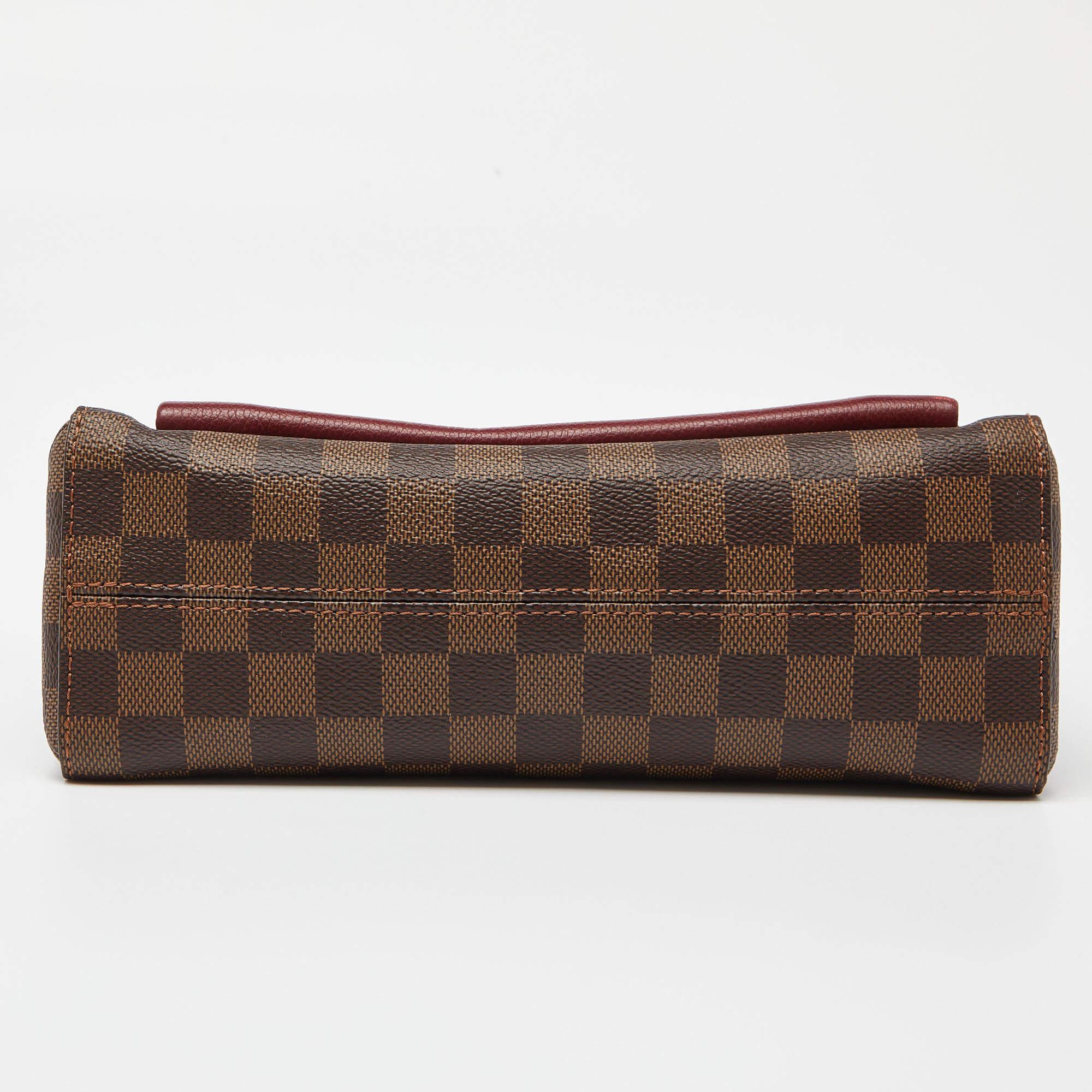 Louis Vuitton Bordeaux Damier Ebene Canvas Vavin PM Bag 1