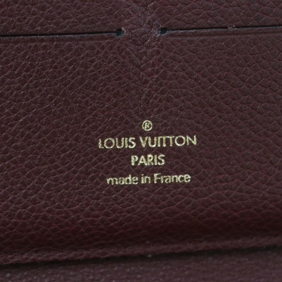 Louis Vuitton Bordeaux Empreinte Leather Monogram Zippy Wallet Zip Around 862064 2