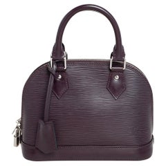 Louis Vuitton Bordeaux Epi Leather Alma BB Bag