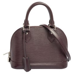 Louis Vuitton Bordeaux Epi Leather Alma BB Bag