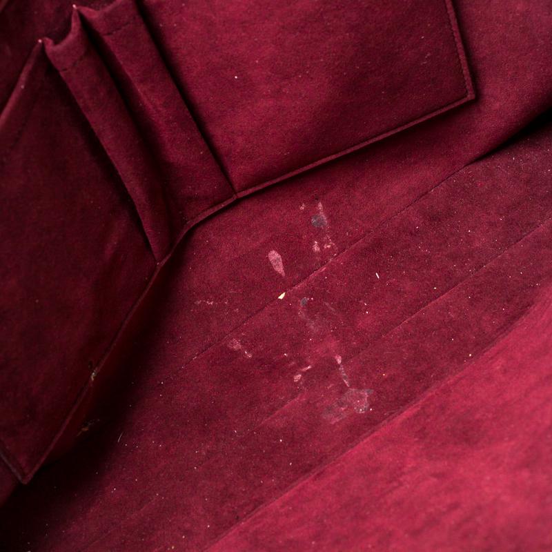 Louis Vuitton Bordeaux Epi Leather Porte-Documents Voyage Bag In Good Condition In Dubai, Al Qouz 2