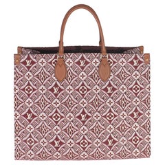 Louis Vuitton Bordeaux Jacquard Canvas Since 1854 Onthego GM