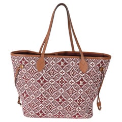 Louis Vuitton Bordeaux Jacquard Seit 1854 Ungefüllt MM