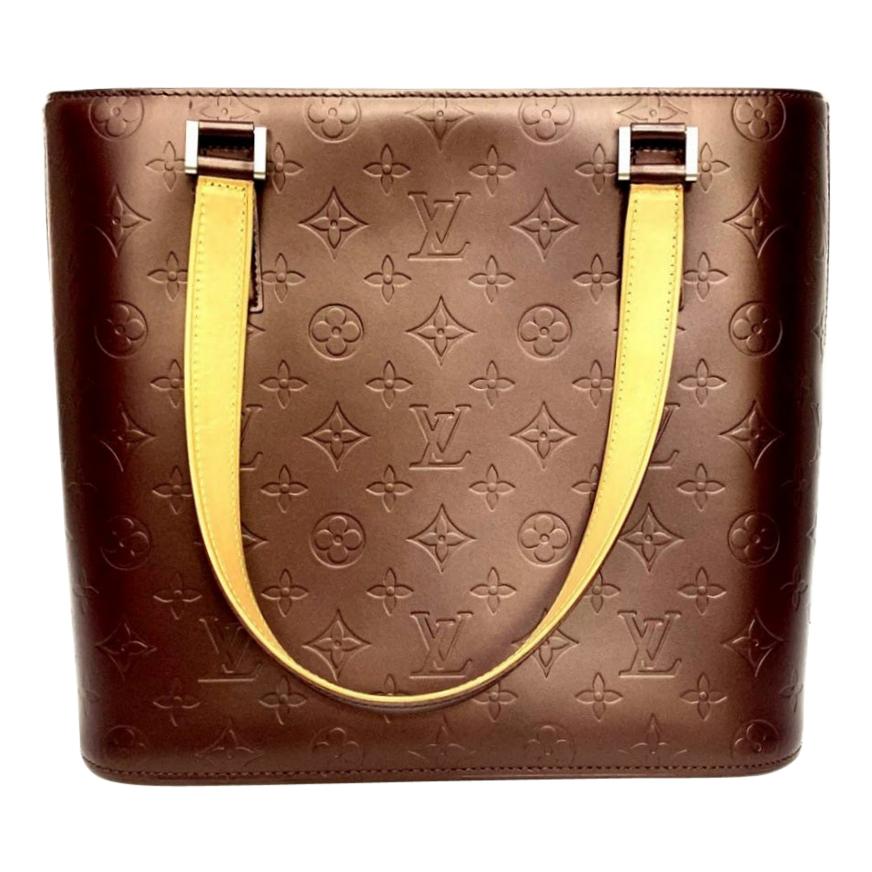 Louis Vuitton Bordeaux Leather Shoulder Huston Bag