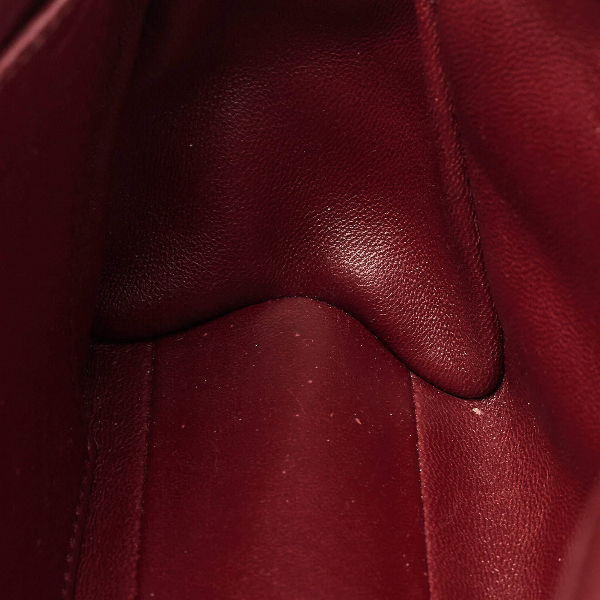 Louis Vuitton Bordeaux Malletage Leather GO-14 PM Bag 6