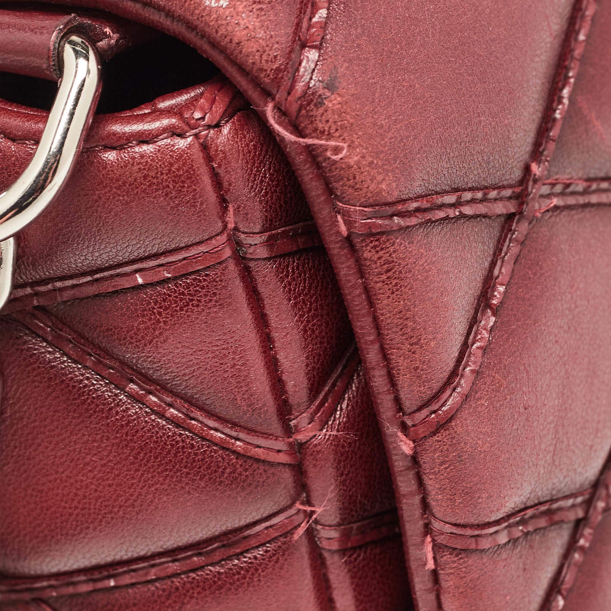 Louis Vuitton Bordeaux Malletage Leather GO-14 PM Bag 11
