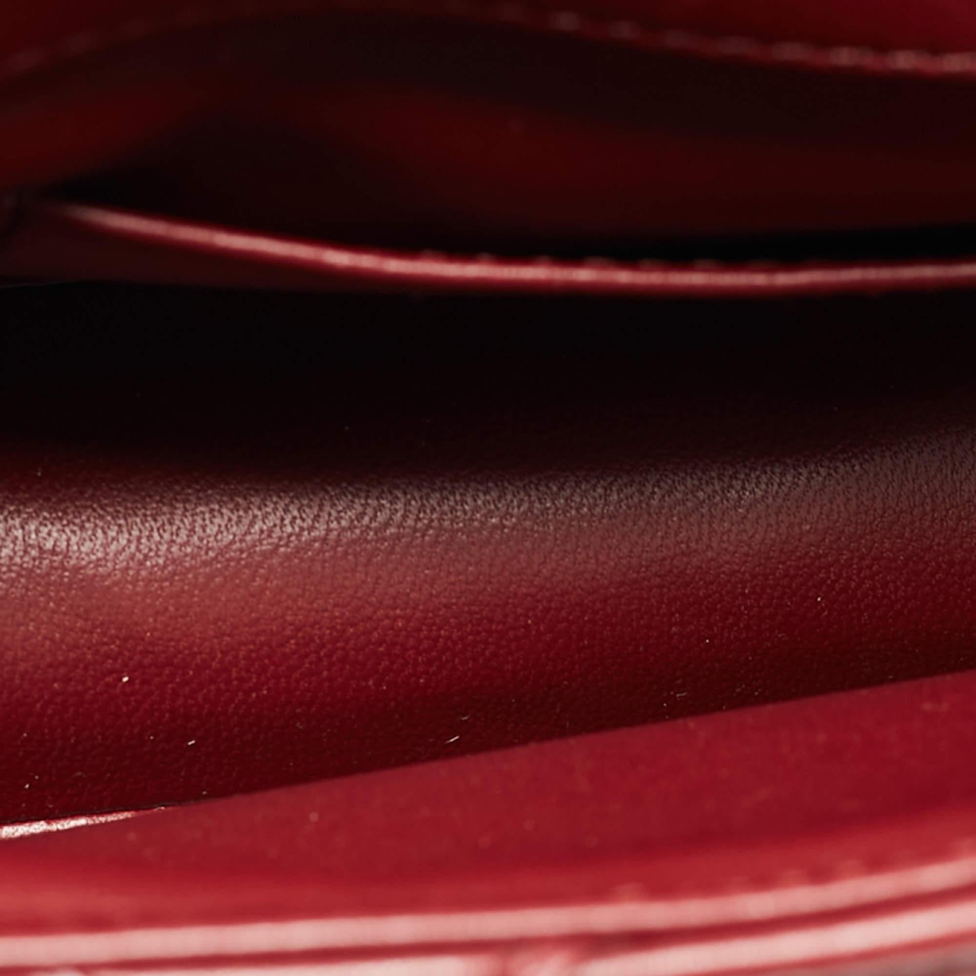 Louis Vuitton Bordeaux Malletage Leather GO-14 PM Bag 12